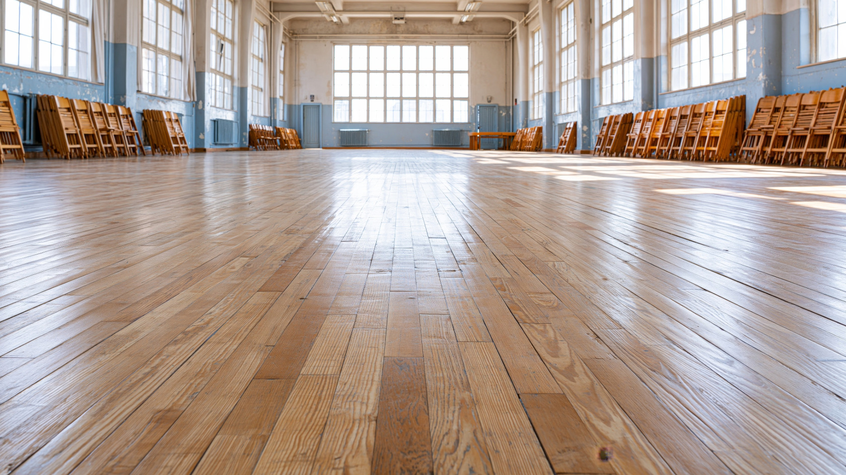 Sports Hall Floor Sanding Leeds